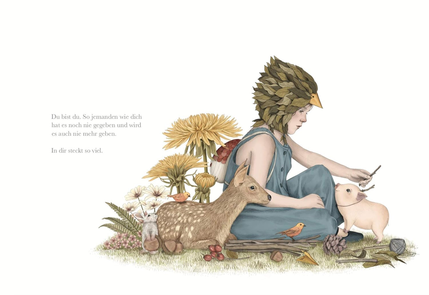 Vielleicht - Eine Geschichte über die unendlich vielen Begabungen in jedem von uns: Das besondere Kinderbuch (Geschenkbuch Mädchen und Jungen)