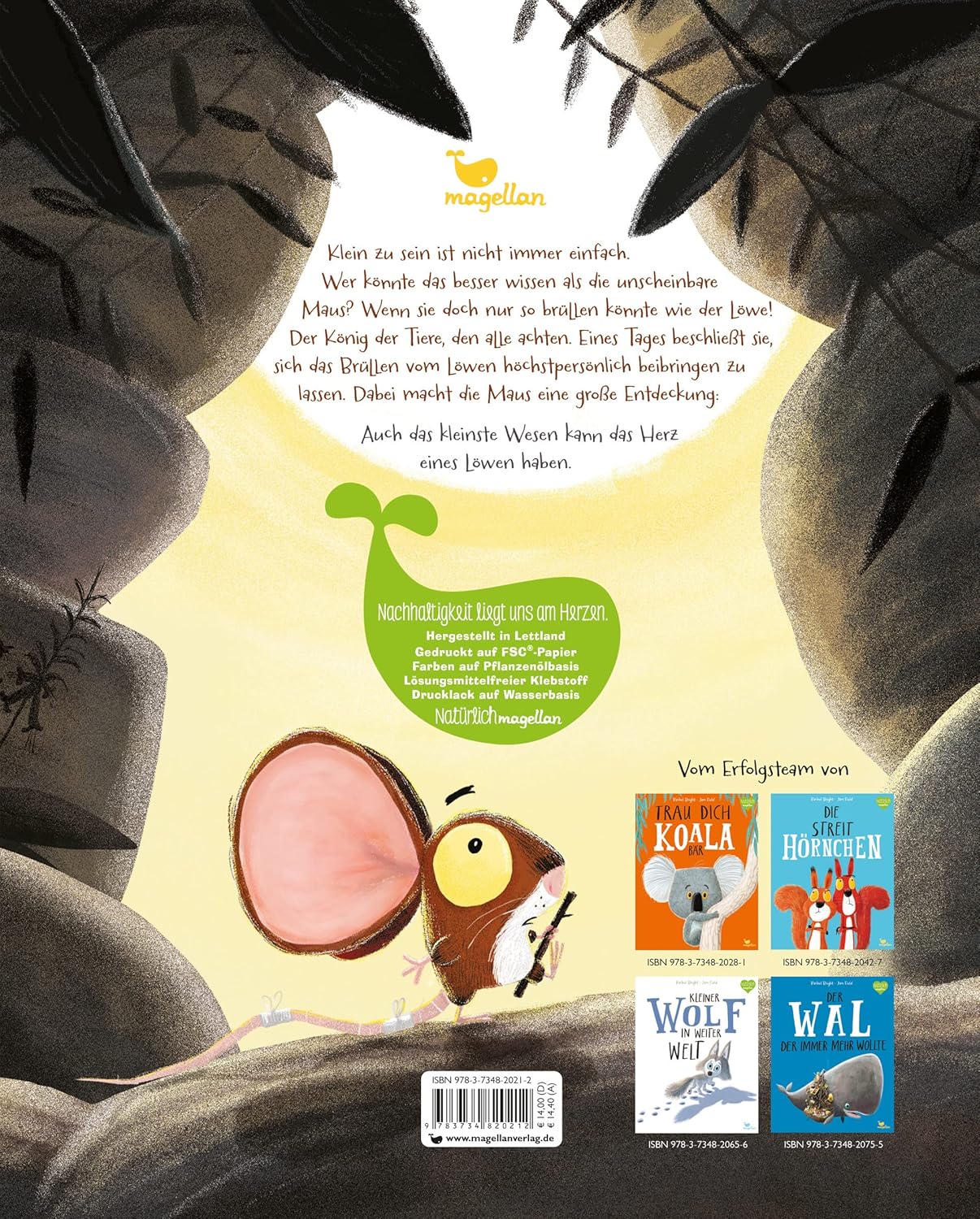 Der Löwe in dir: Ein Bilderbuch für Kinder ab 3 Jahren über Gefühle wie Mut und Selbstvertrauen (Bright/Field Bilderbücher)
