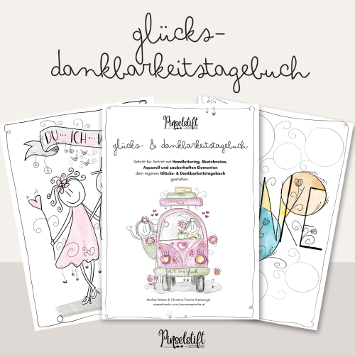 Kreatives Glücks- Dankbarkeitstagebuch